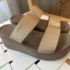 Platform Croc Sandals